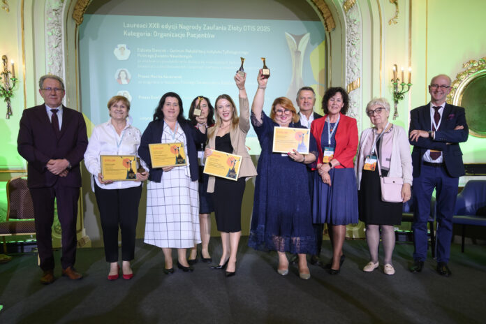 zdjęcie z XXII Gali Nagrody Zaufania Złoty OTIS