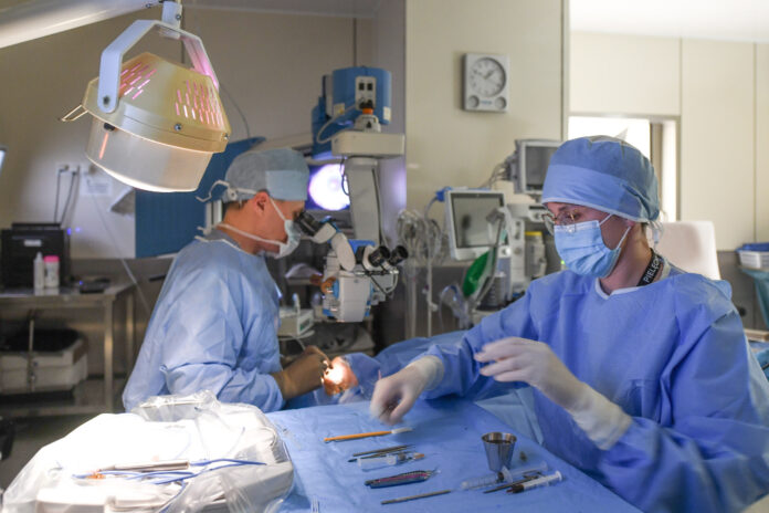Operacyjne leczenie zaćmy w słupskim szpitalu