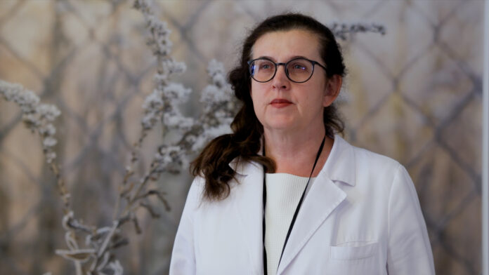 na zdjęciu znajduje się prof. dr hab. n. med. Magdalena Krajewska