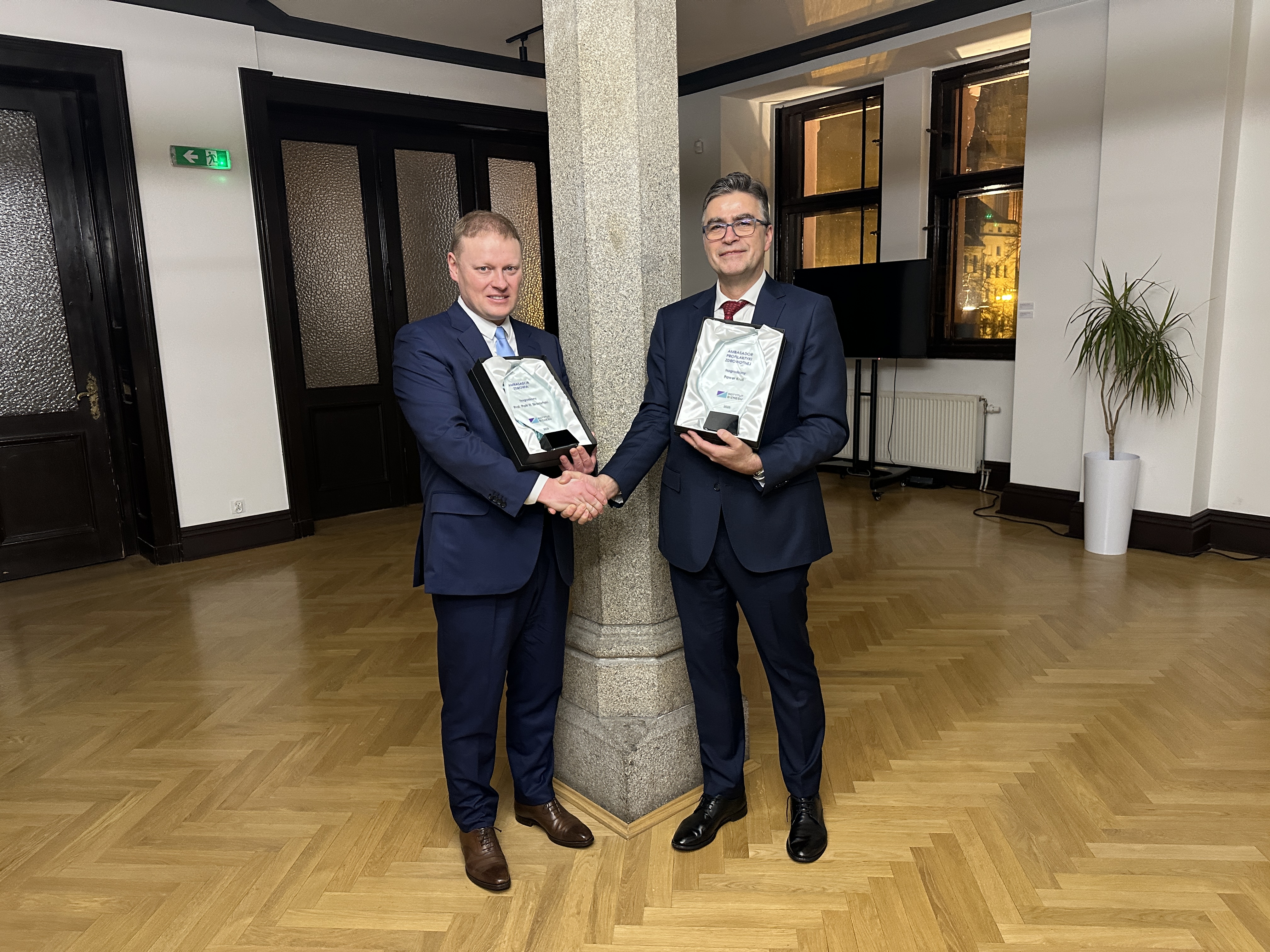 Ambasador profilaktyki. Paweł Kruś nagrodzony