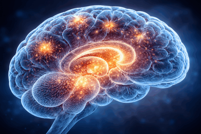 na zdjęciu znajduje się mózg