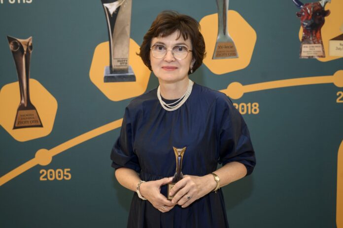 prof. Irina Kowalska z Nagrodą Zaufania Złoty OTIS 2026